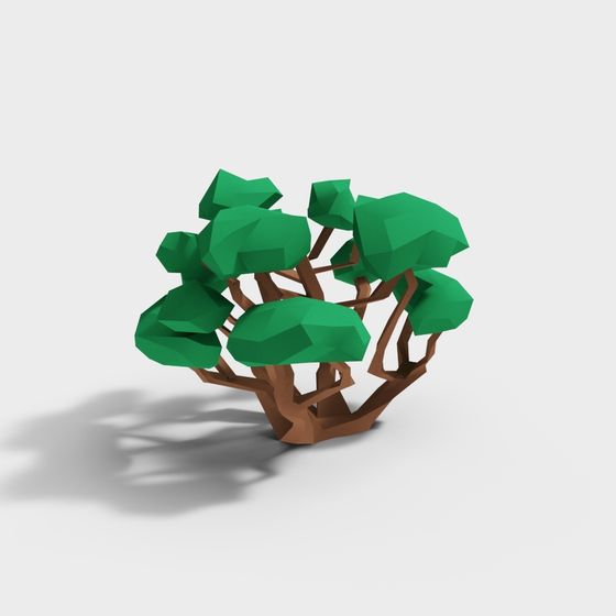 Forest Guardian Tree 3D Model for Creative Projects