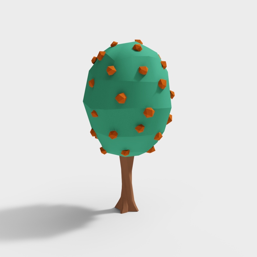 Cartoon model-Tree 09