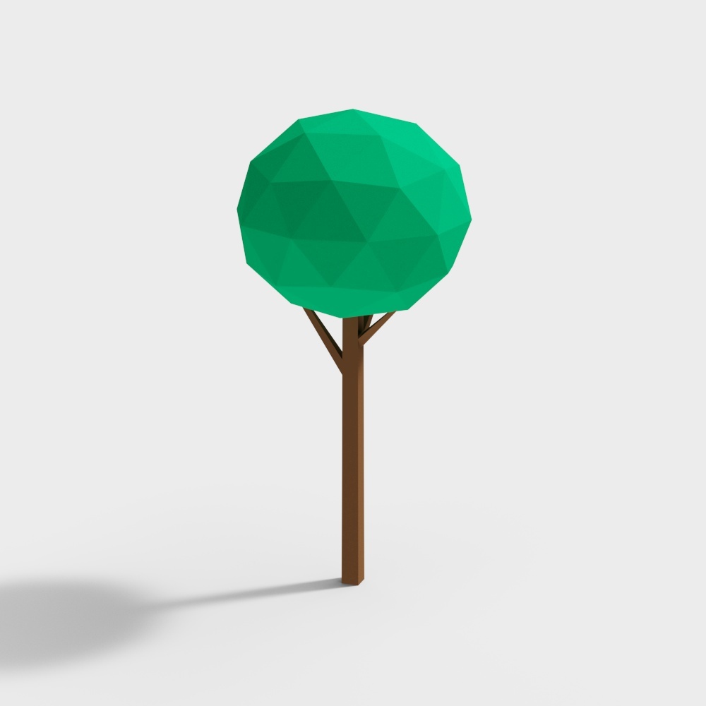 Cartoon model-Tree 21