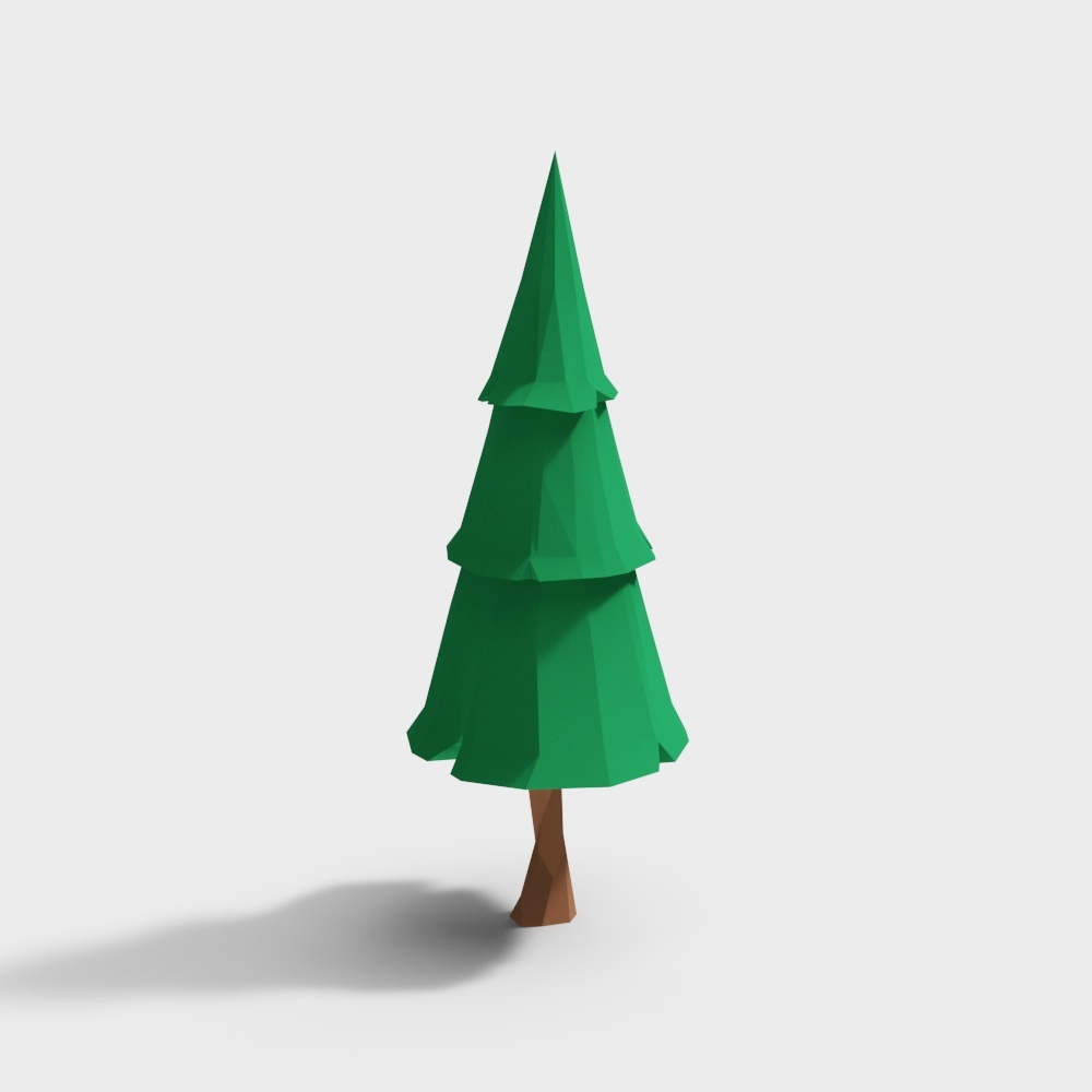 Cartoon model-Tree 14