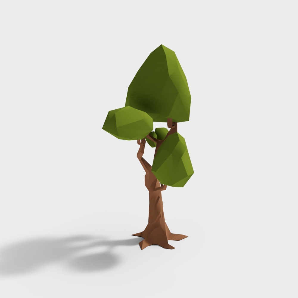 Modèle de dessin animé-Arbre 16