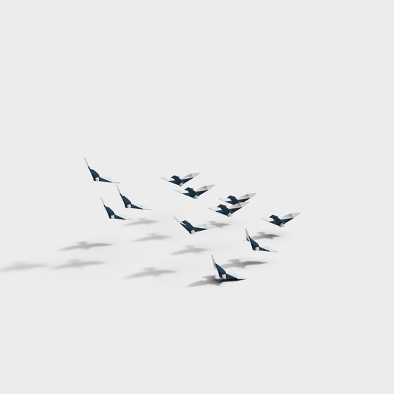 Flight Formation 3D model