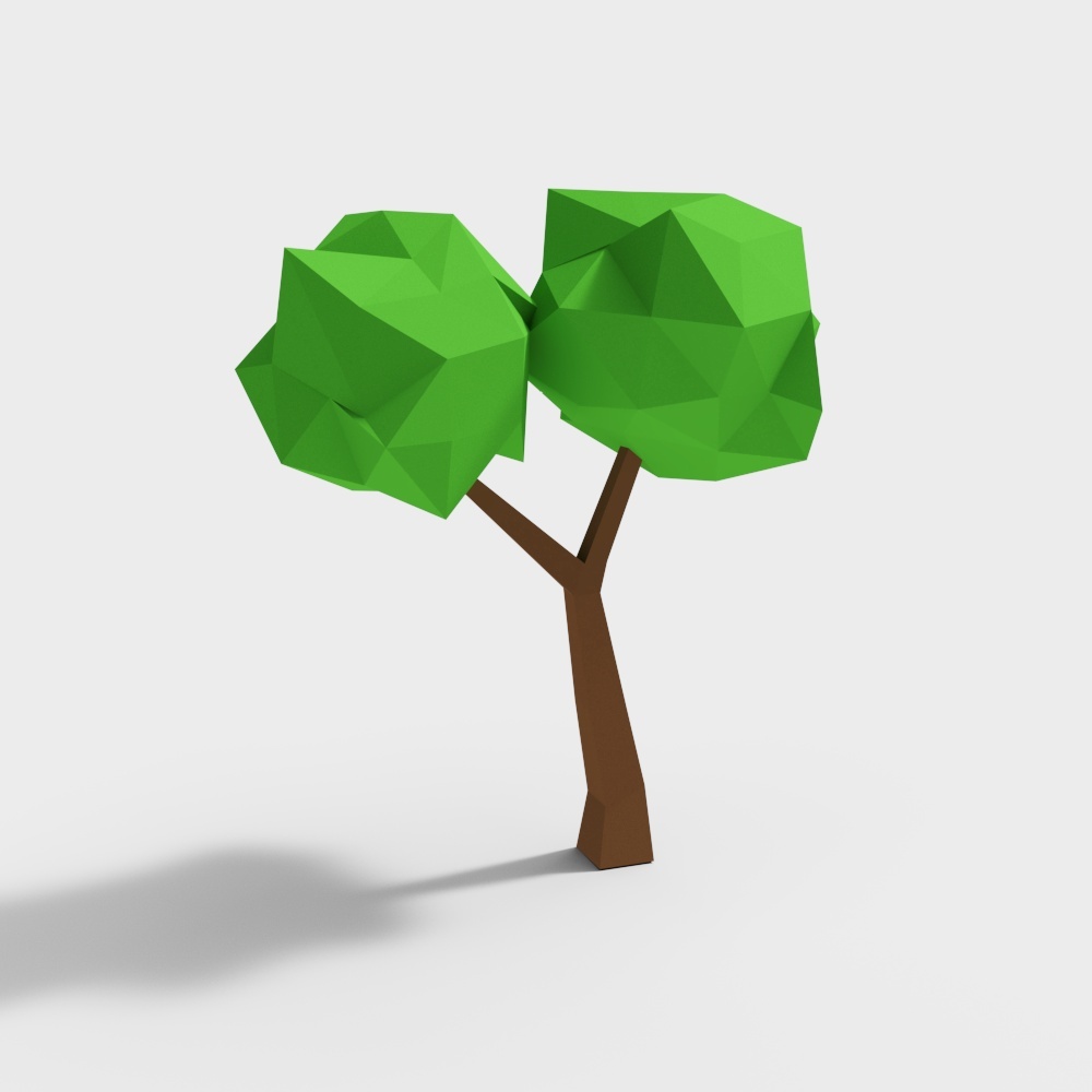 Cartoon model-Tree 19