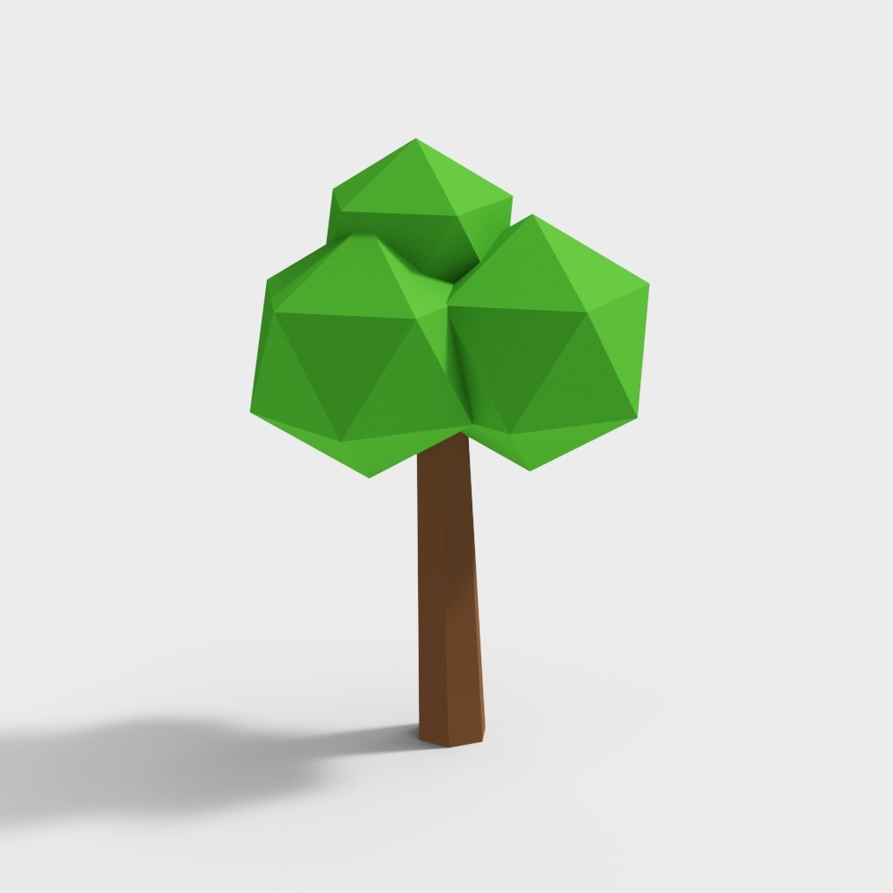 Cartoon model-Tree 20