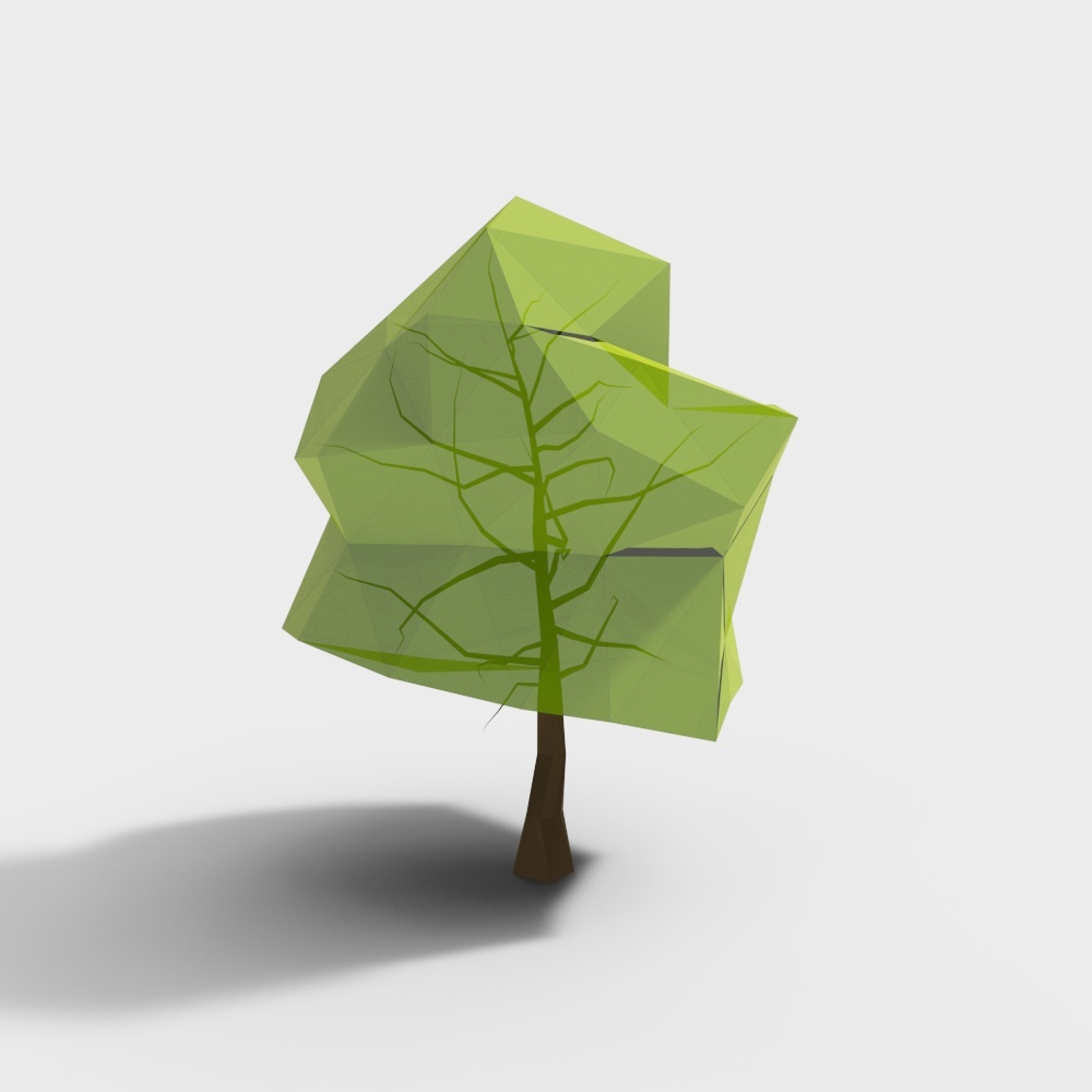 Cartoon model-Tree 37