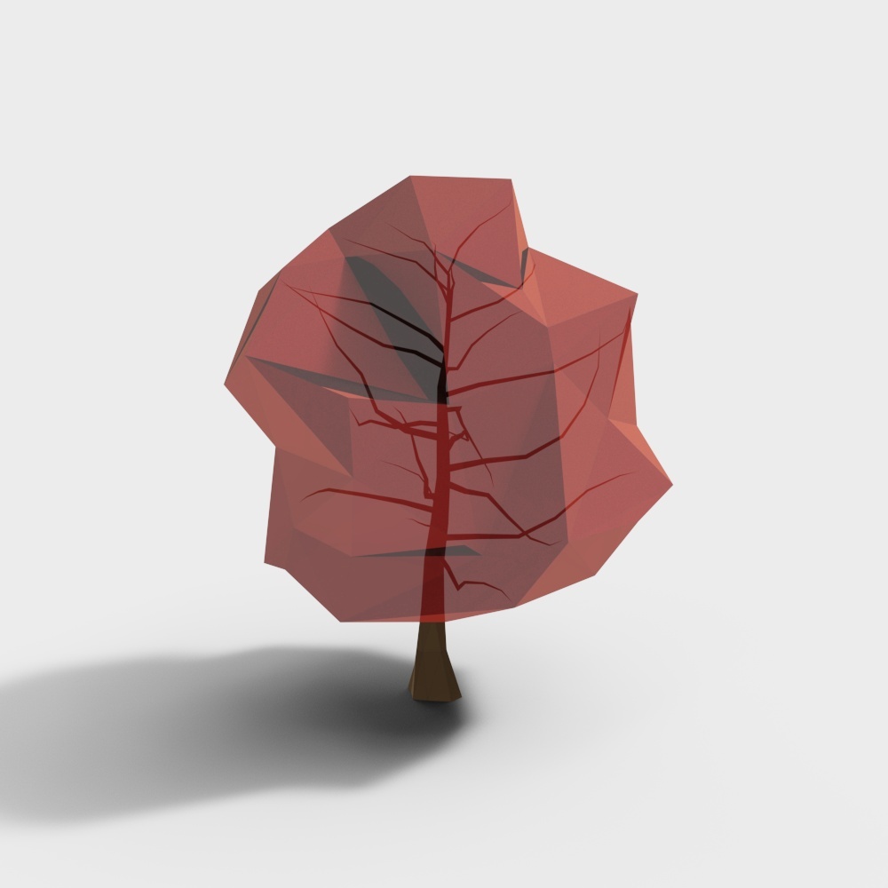 Cartoon model-Tree 38