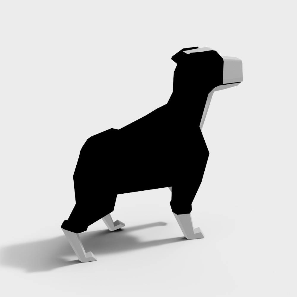 Cartoon model_dog 02