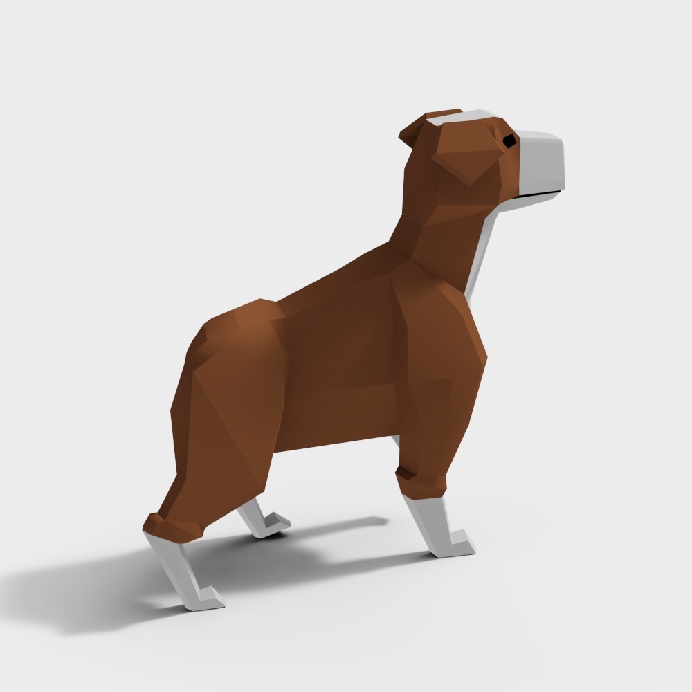 Modèle de dessin animé_chien 01