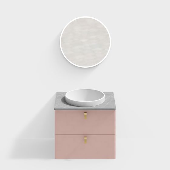 Совмещенная тумба для ванной