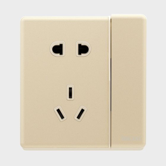 Low-Polygon Decorative 3D Model Socket