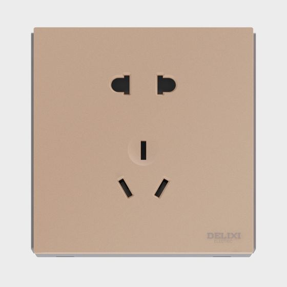 Modern Low-Poly 3D Outlet Model