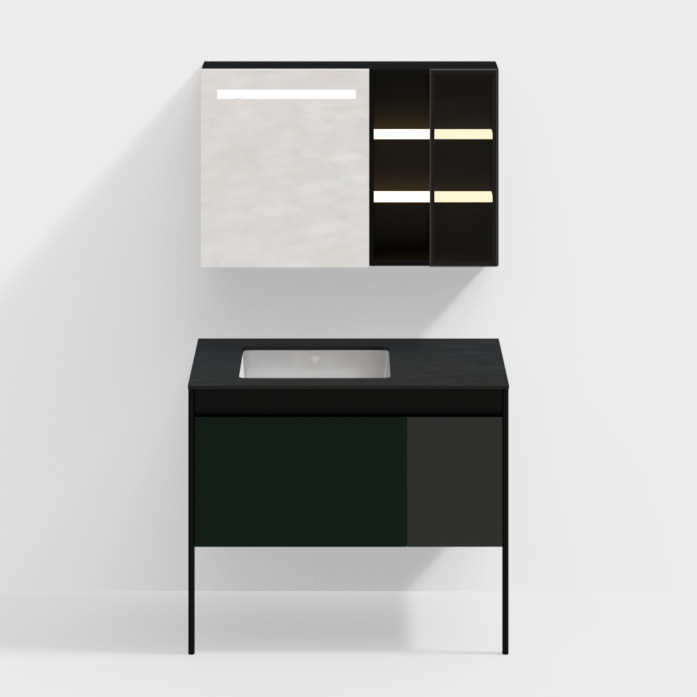 Bathroom Cabinet combined bathroom Cabinet