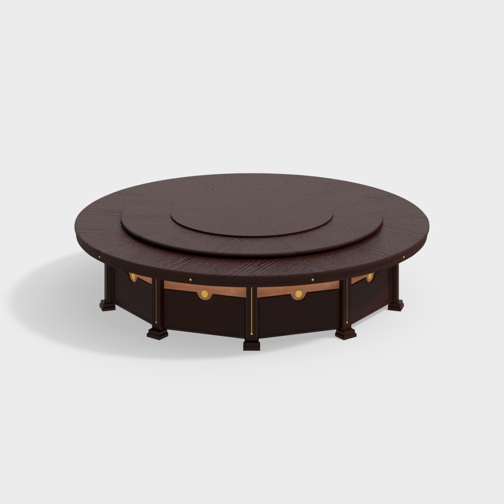 Promising dining table - 3.6 meters - open lacquer