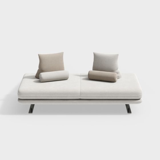 Urban Comfort Sofa 3D model for Modern Spaces