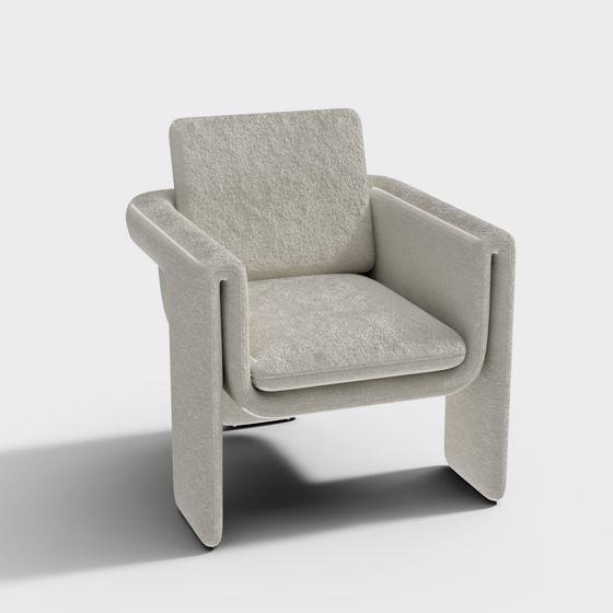 Chaise longue de style Lamb - BSNX81