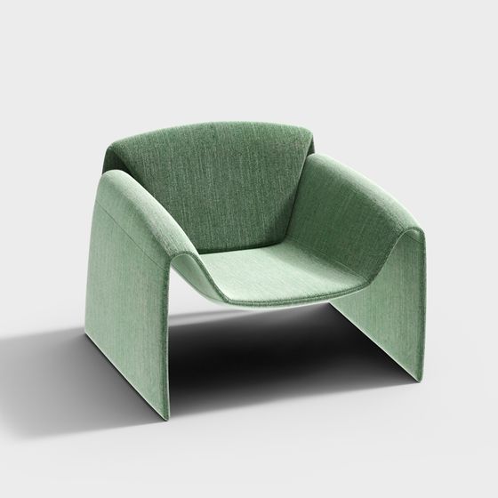 Curve Comfort 3D model Chair Design