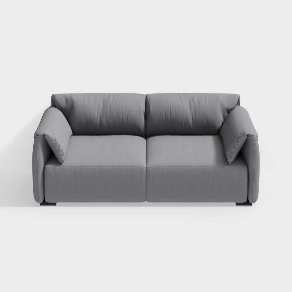 2.26m fabric three-seater sofa-BSNS8302
