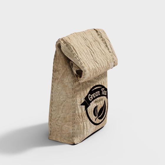 Jute Sack 3D model for Creative Projects