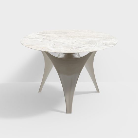 Marble Elegance 3D model for Stylish Spaces