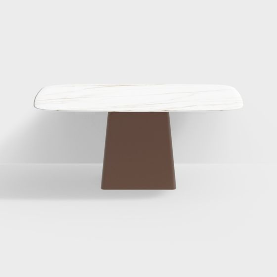 Cloud Shadow Dining Table 3D model