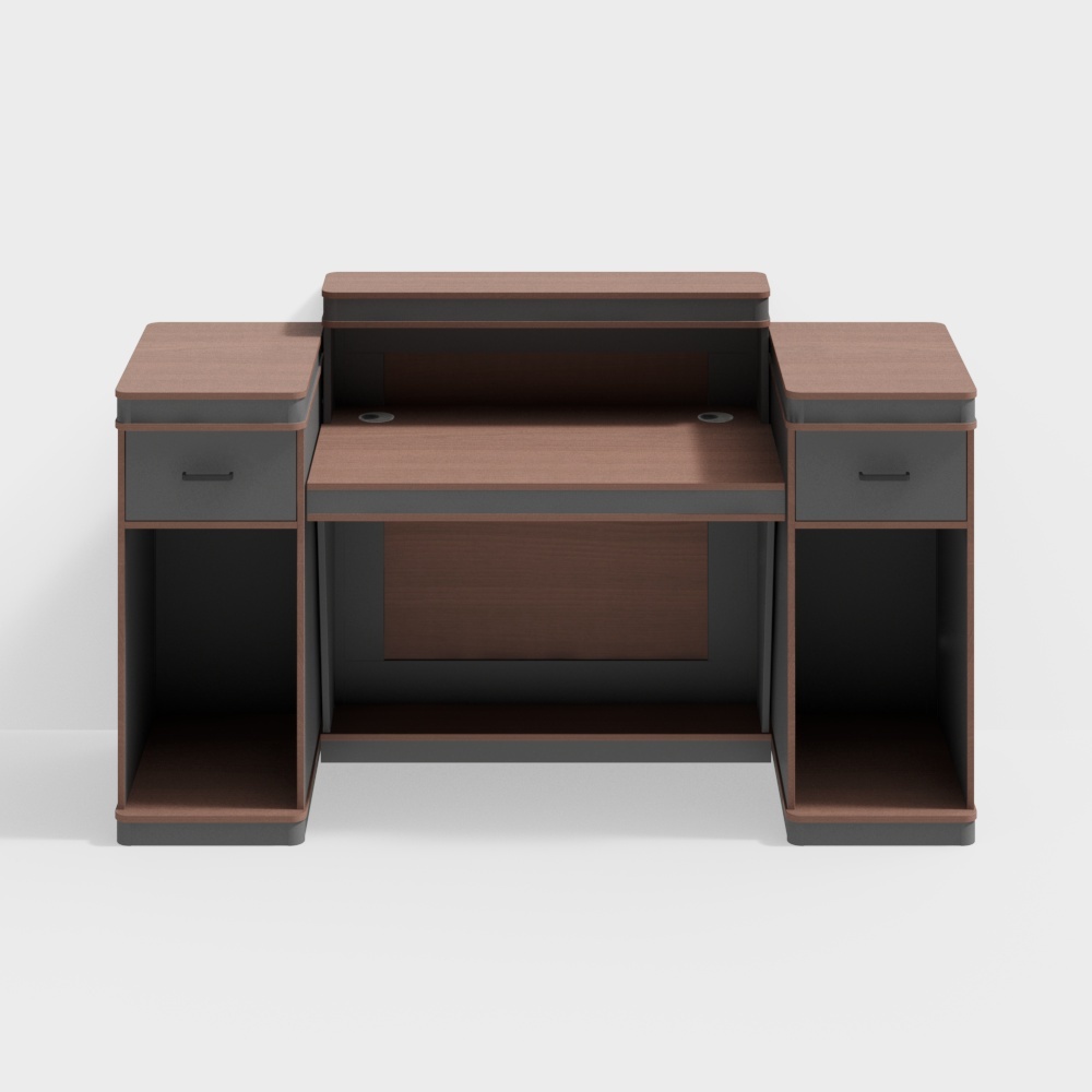 Style chinois-TS10G-Mobilier de bureau comptoir de caisse bar comptoir d'accueil comptoir de réception