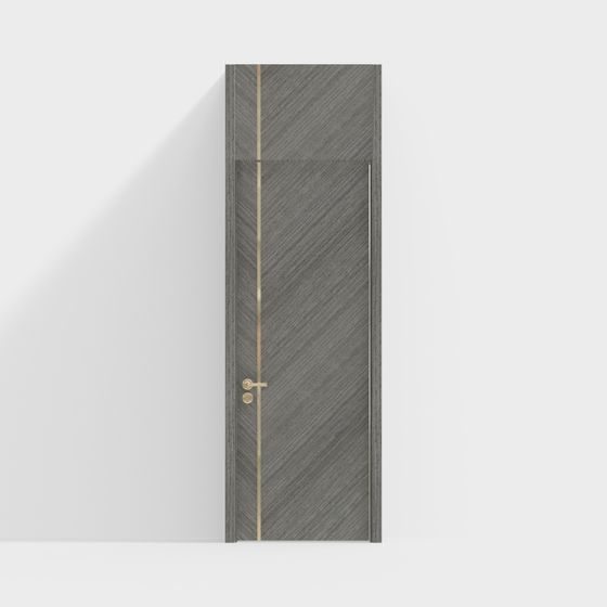 Urban Door 3D model for Modern Aesthetics