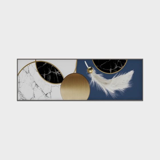 Abstract Art Frame 3D model