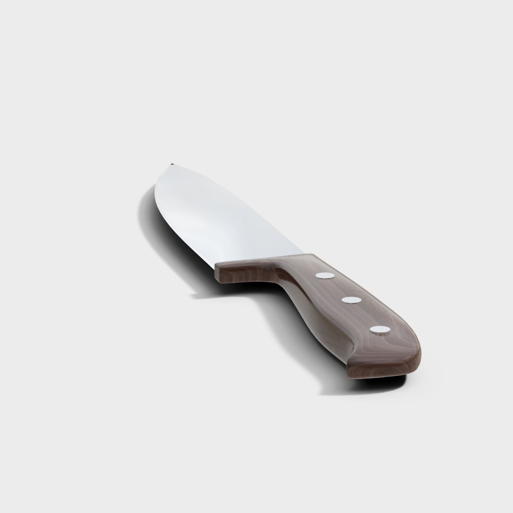 Sharp Chef Knife 3D model