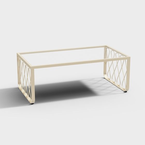 Lattice Coffee Table 3D model