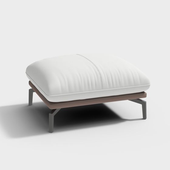Urban Comfort Ottoman 3D model