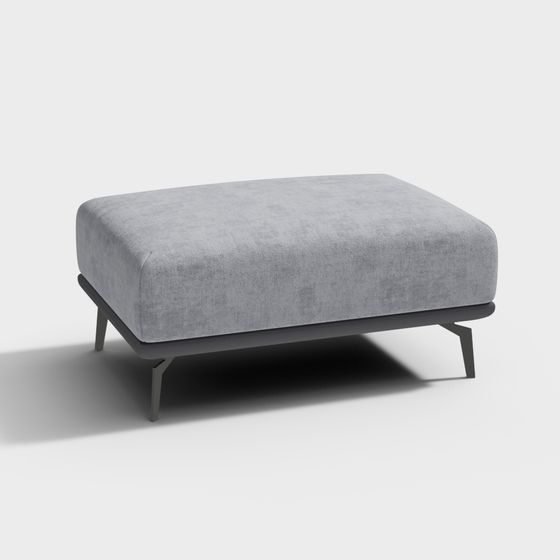 Divano in tessuto con gambe in metallo - BSJS023-Senkelo