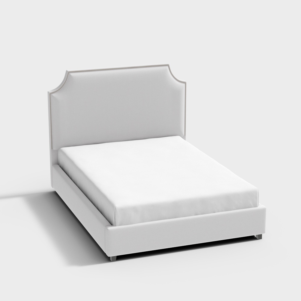 1.5m cotton and linen bed