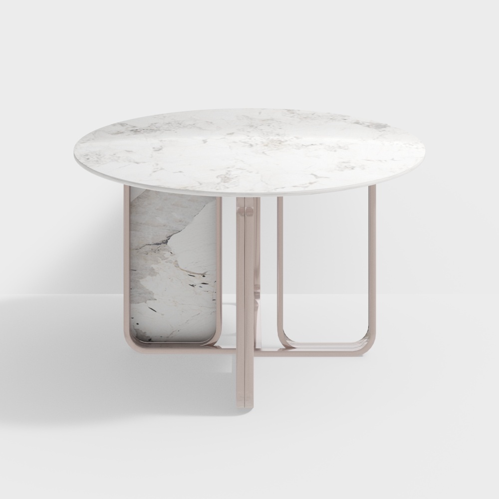 1.2m slate metal dining table - BSNF902 - Sicily