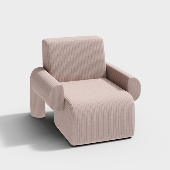 Chaise longue en tissu - BSNX261