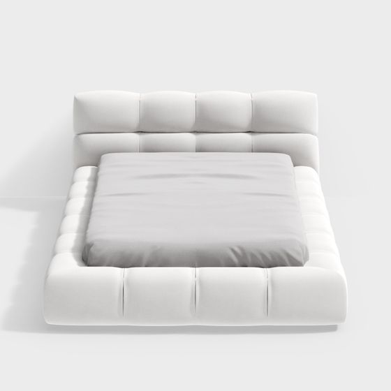 Minimalist Sofa 3D model for Modern Interiors