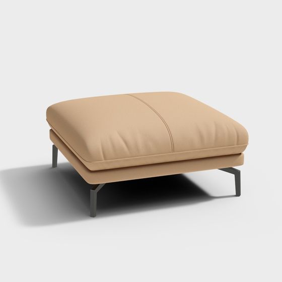 Urban Comfort Ottoman 3D model