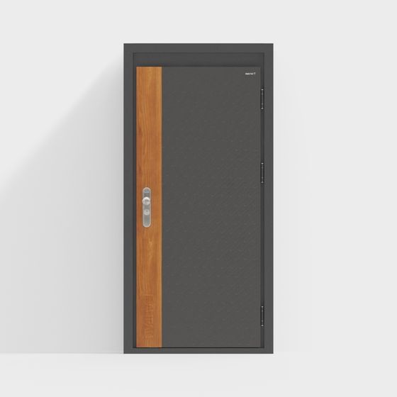 Modern Minimalist Door 3D model