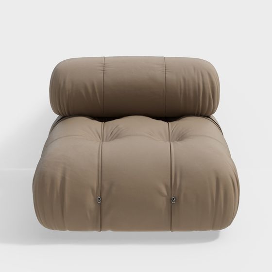 Stylish Low Poly Sofa 3D model