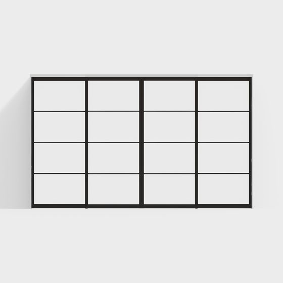 Industrial Style Window 3D model for Contemporary Spaces