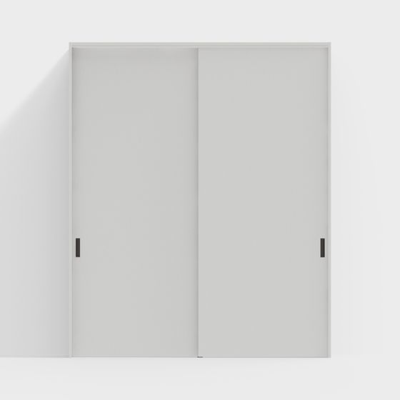 Porte en bois-porte intérieure-porte coulissante de partition DAA-2650 peinte en blanc YY