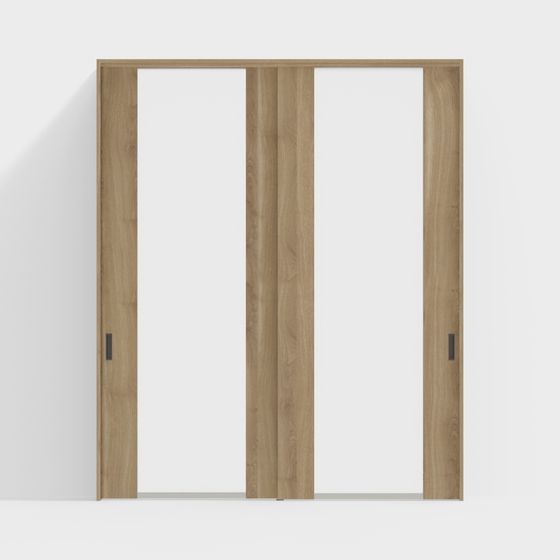 リクシルドア-内部ドア-DGNパーティションスライディングドア-2650-GAサクラ明るい色