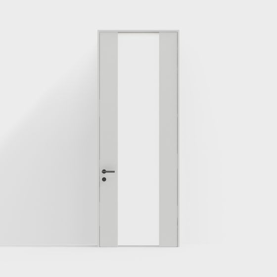Minimalist Door 3D model for Modern Interiors