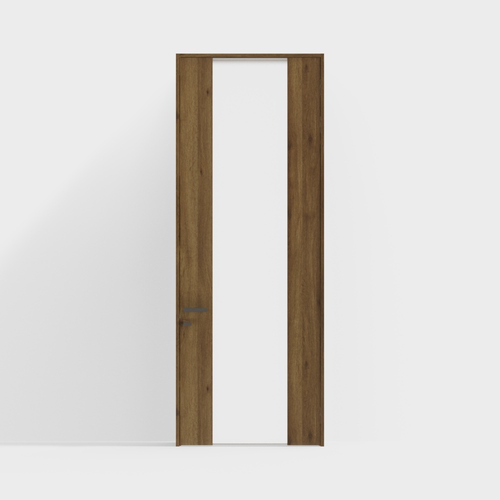 Lixil Door-Interior Door-DGN Standard Door-Square Handle-2650-GB Oak Medium Color