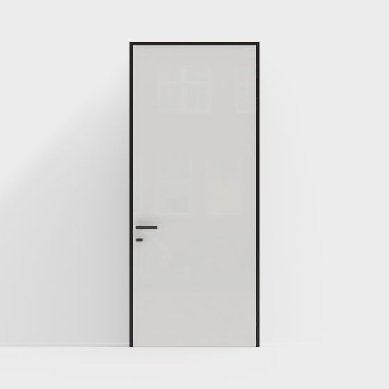 Minimalist Door 3D model