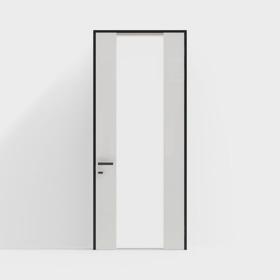 Minimalist Door 3D model