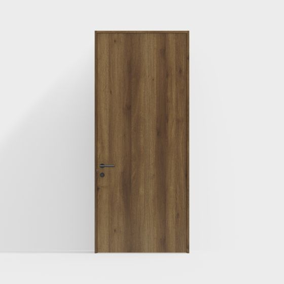 Lixilドア-内部ドア-DAAサイレントドア-ラウンドハンドル-2350-GB オーク中間