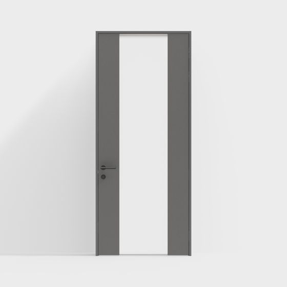 Minimalist Door 3D model for Creative Projects