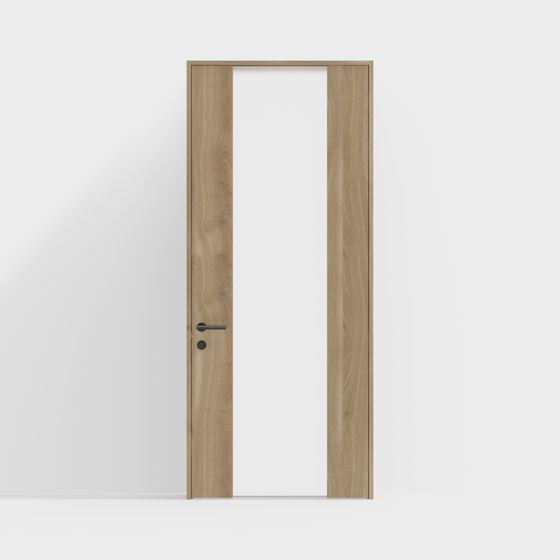 Minimalist Door 3D model for Modern Spaces