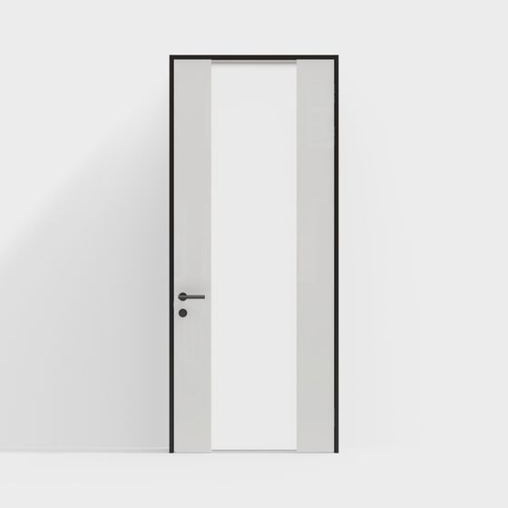 Minimalist Door 3D model
