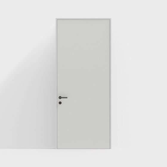 목재 문-내부 문-DAA 방음 문-둥근 손잡이-2350-YY 도장 화이트